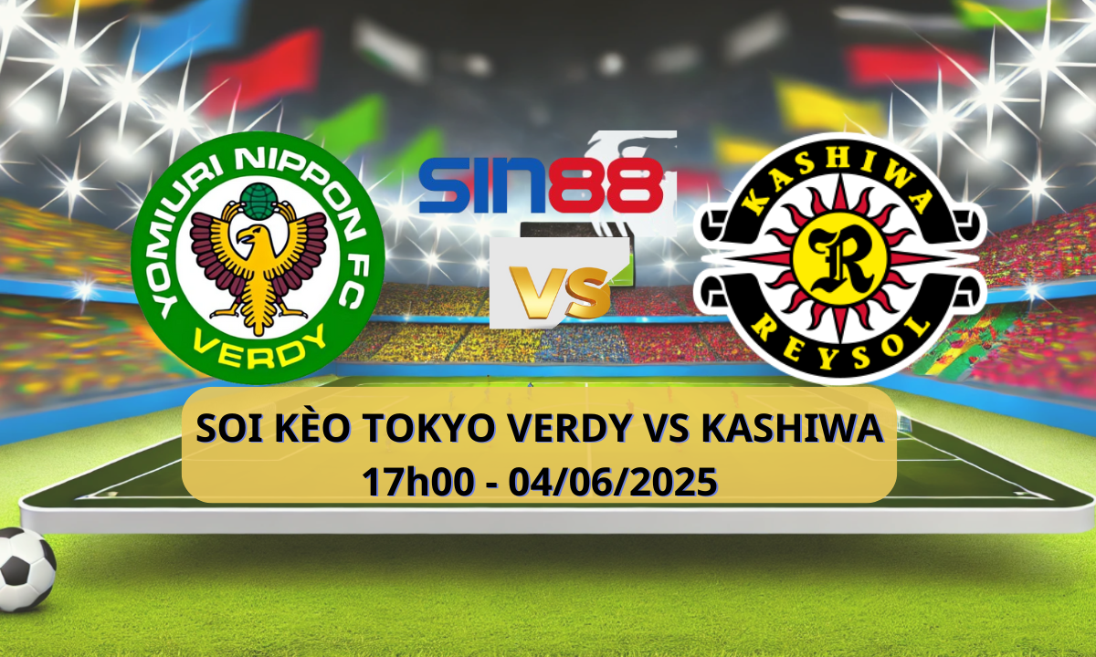 Áp phích trận đấu eSports Verdy Tokyo vs Kashiwa Reysol